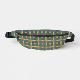 Khaki kariert tartan Fanny Pack Bauchtasche