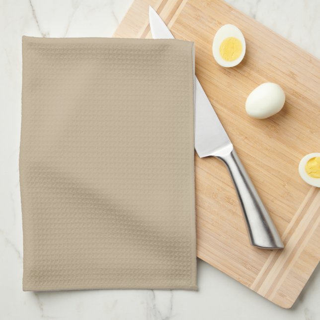 Khaki Kitchen Towel Küchentuch (Viertel Falte)