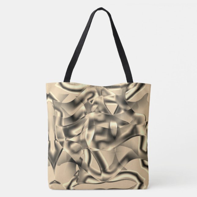 Khaki- oder Beige-Formen, in hellen Tönen (Rückseite)