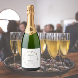 Khaki Simple Heart Wreath Wedding