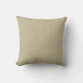 Khaki, Solid Color, Cushion, Modern, Simple Kissen