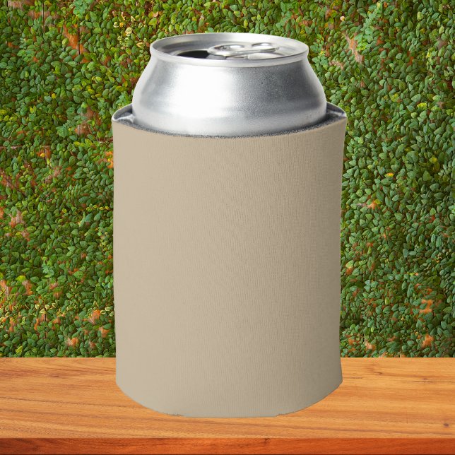 Khaki Solid Color Dosenkühler (Von Creator hochgeladen)