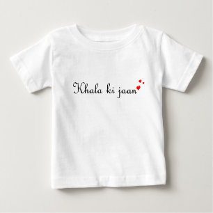 Khala ki jaan Desi Urduhindi-pakistanischer Baby T-shirt
