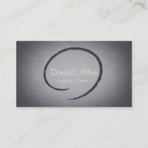 Khalkboard Retro-Schiefer Berufliche Kurven Visitenkarte