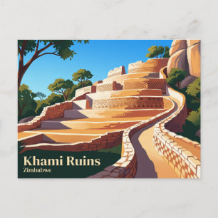 Khami-Ruinen Simbabwe Postkarte