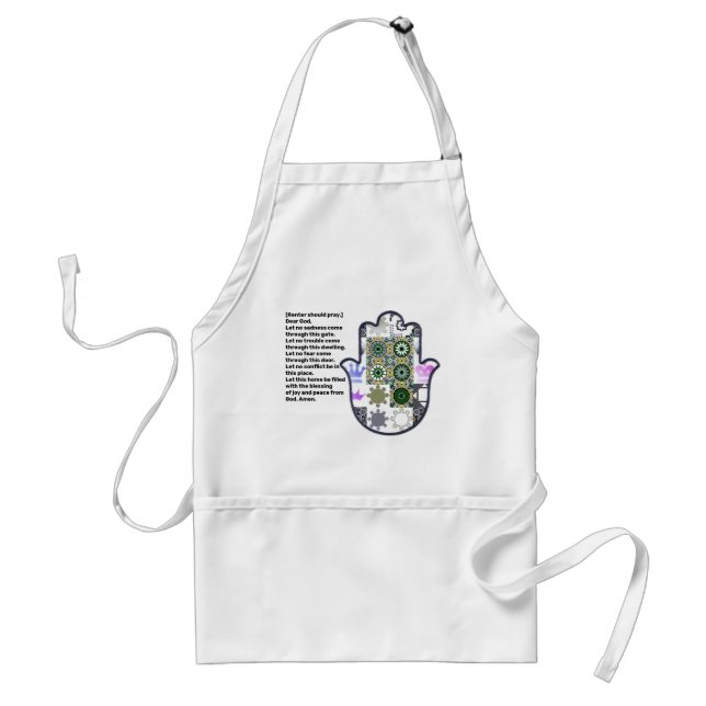 Khamsa Hand Schürze 1 Mieter (Vorne)