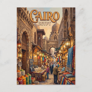 Khan el-Khalili Kairo Ägypten Postkarte