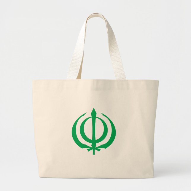 Khanda-G Jumbo Stoffbeutel (Vorne)