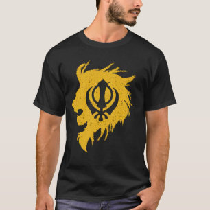 Khanda lion kaur - punjabi - Schtschismus - Gesche T-Shirt