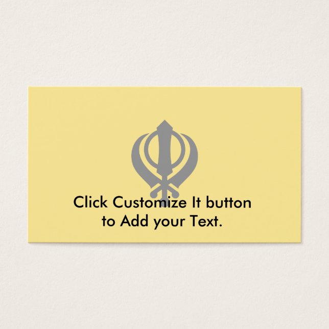 Khanda Sikhism (Vorderseite)