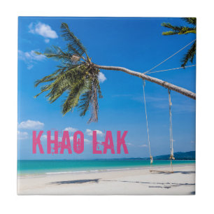 Khao Lak Phang-Nga Thailand Beach Panorama Holiday Fliese