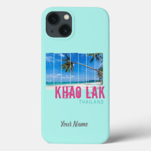 Khao Lak Phang-Nga Thailand Vintage Strand Souveni Case-Mate iPhone Hülle