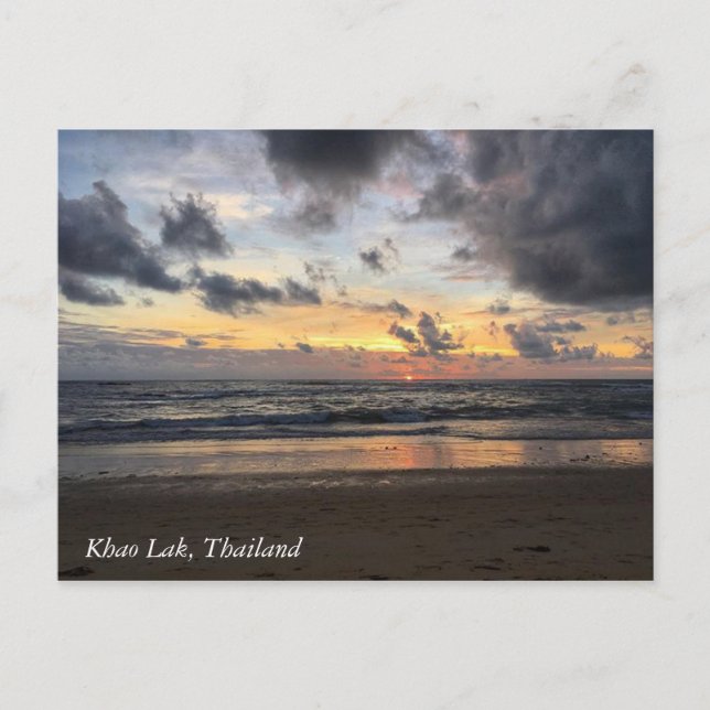 Khao Lak, Thailand Postkarte (Vorderseite)