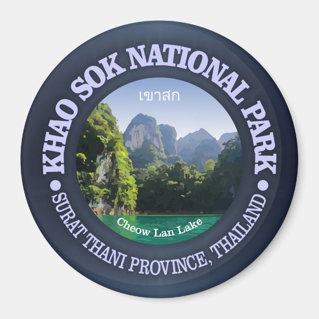 Khao Sok Nationalpark Magnet (Vorne)
