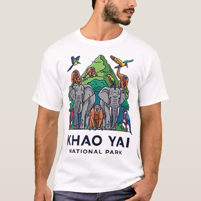Khao Yai National Park T-Shirt (Vorderseite)