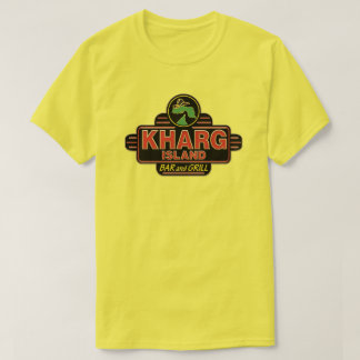 Kharg Island Bar and Grill Iran Gelbes T-Shirt
