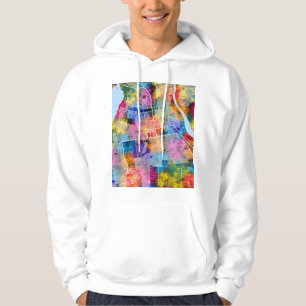 Khartum Sudan Stadtplan Hoodie