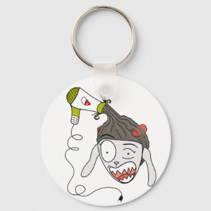 Khaty el secador diabólico schlüsselanhänger