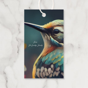 Khem Kolibri-Garten-Hochzeitsgeschenkanhänger Gold Geschenkanhänger
