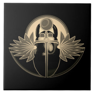 Kherpi Gott der aufsteigenden Sonne, Altes Ägypten Fliese