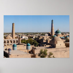 Khiva - Usbekistan Poster