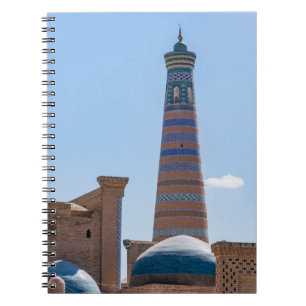 Khiva, Uzbekistan - Islam Khodja Minaret Notizblock