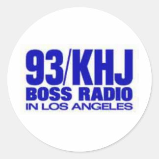 KHJ - 93-KHJ RUNDER AUFKLEBER