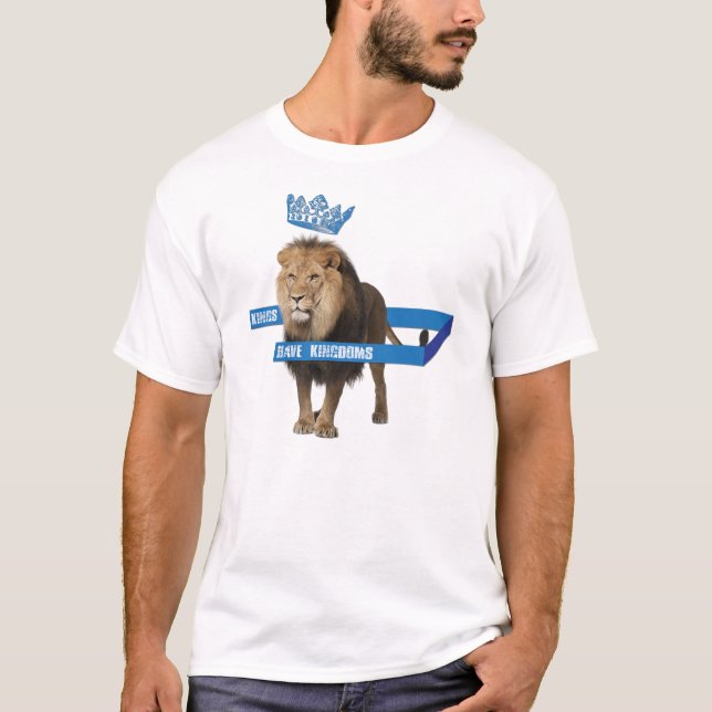 KHK Löwe (blau) T-Shirt (Vorderseite)
