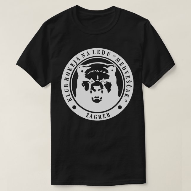 KHL Medveak Zagreb 1 T-Shirt (Design vorne)