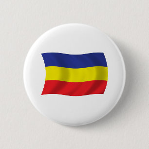 Khmer Kampuchea Krom Flagge Knopf Button