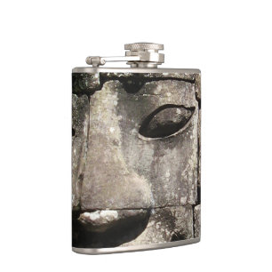 Khmer Stone Gesicht ... Bayon Temple, Kambodscha Flachmann