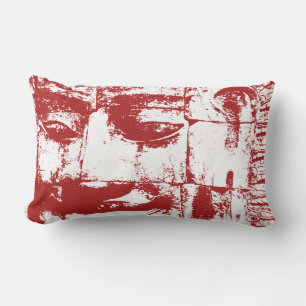 Khmer Stone Gesicht ... Bayon Temple, Kambodscha Lendenkissen