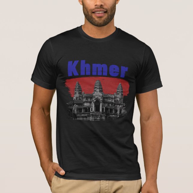 Khmer-Tempel T-Shirt (Vorderseite)