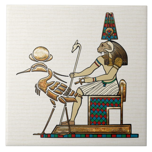 Khnum Fliese (Vorderseite)