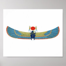 Khnum Gott der Fruchtbarkeit Altes Ägypten Poster