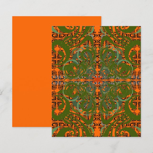 Khokhloma Exotique pattern (Vorne/Hinten)