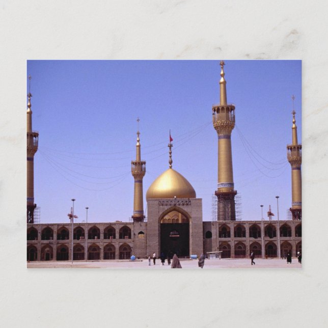 Khomeinis Mausoleum, Iran Postkarte (Vorderseite)