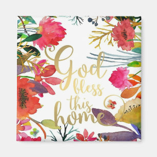 KHS God segne dieses Zuhause Magnet