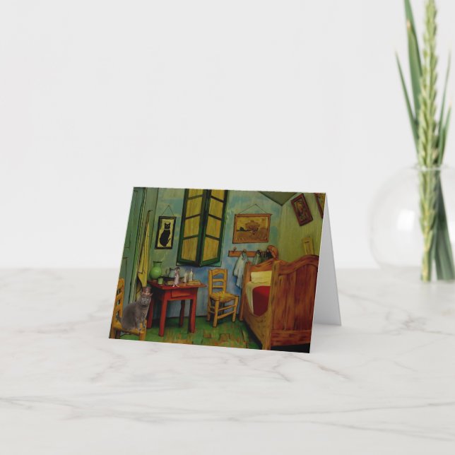 KHS Phinny Greeting Card-Pierce's Cat 3-25 Karte (Vorderseite)