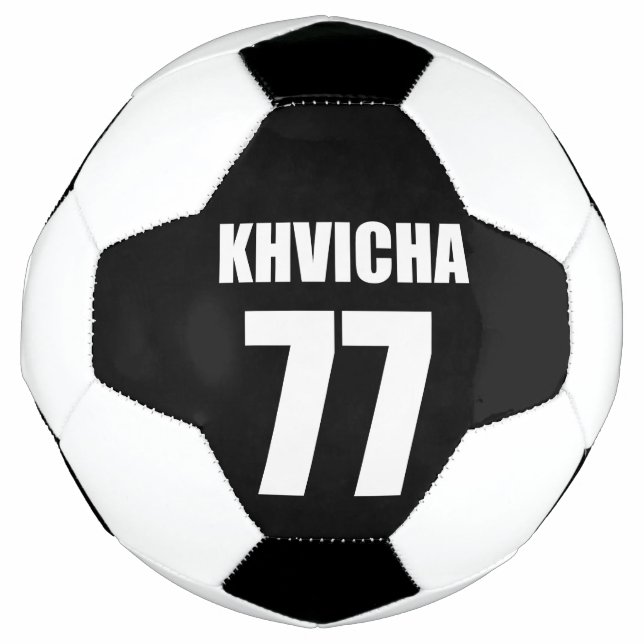 Khvicha Kvaratskhelia Fußball (Vorderseite)