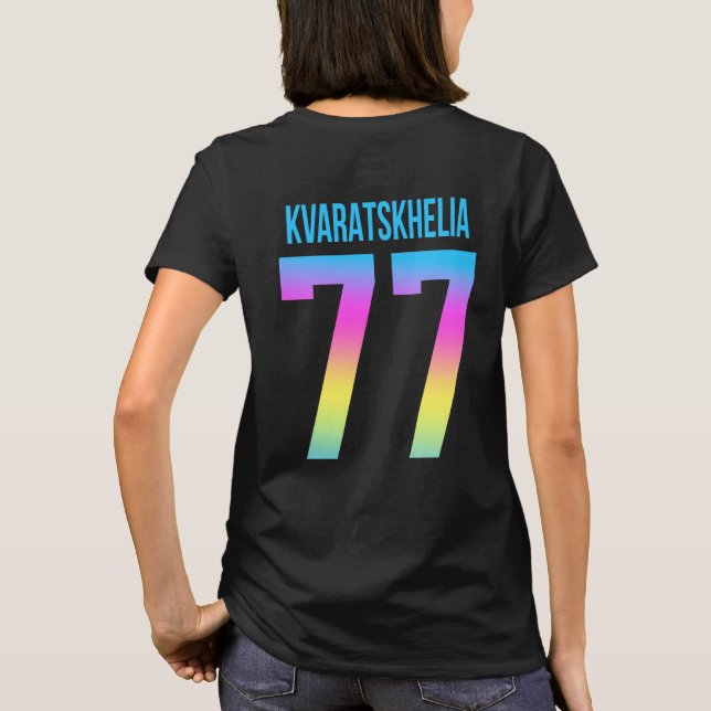 KHVICHA KVARATSKHELIA T-Shirt (Rückseite)