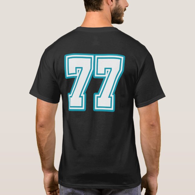 Khvicha Kvaratskhelia T-Shirt (Rückseite)