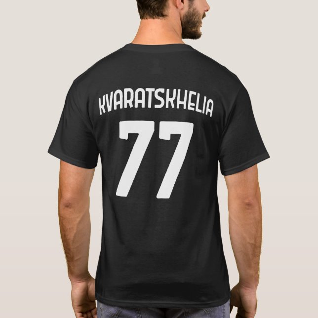 Khvicha Kvaratskhelia T-Shirt (Rückseite)