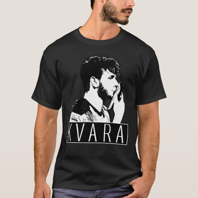Khvicha Kvaratskhelia T-Shirt (Vorderseite)
