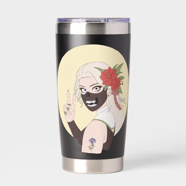 Ki 3 (Mond) Thermobecher (Vorderseite)