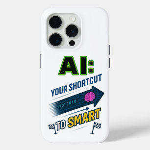 KI-Abkürzung für intelligente, sonnige künstliche Case-Mate iPhone Hülle