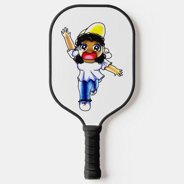Ki-Chan Golfbälle Pickleball Schläger (Vorderseite)