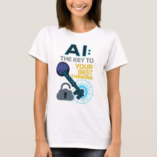KI: Der Schlüssel zu Ihrem besten Technologiedesig T-Shirt