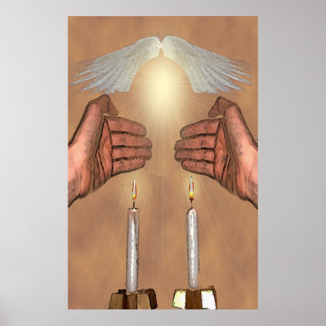 Ki Eshmera Shabbat Poster (Vorne)