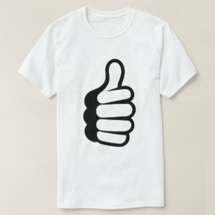 KI-generierte Daumen hoch Gefällt mir T-Shirt